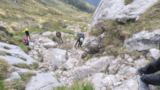 Tratto 02 della ferrata del Monte Amariana