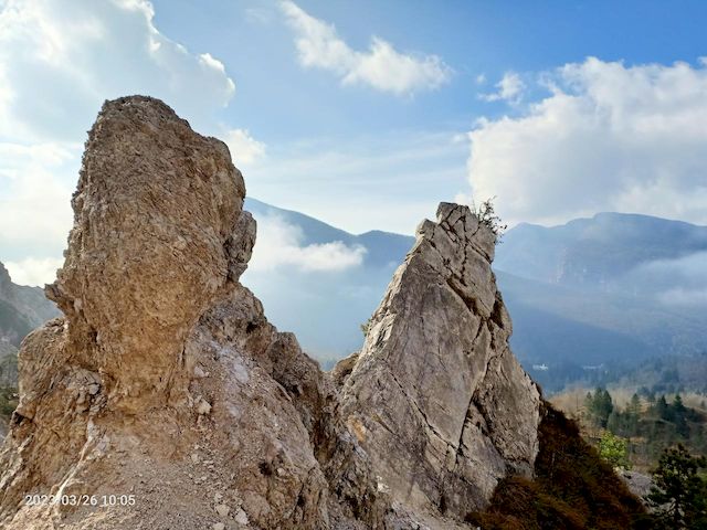 Anello Monte Ciavac e Monte Toc da Andreis 