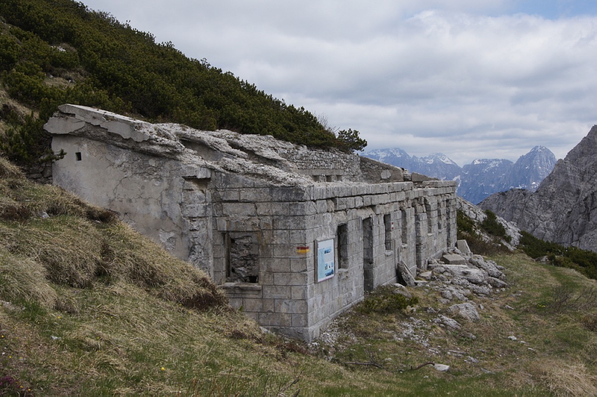 Anello del monte Vualt, Cjasut dal Scior, creta dei Rusei e cima Vacca