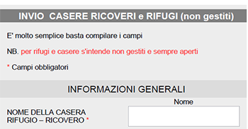Modulo offline Casere Rifugi
