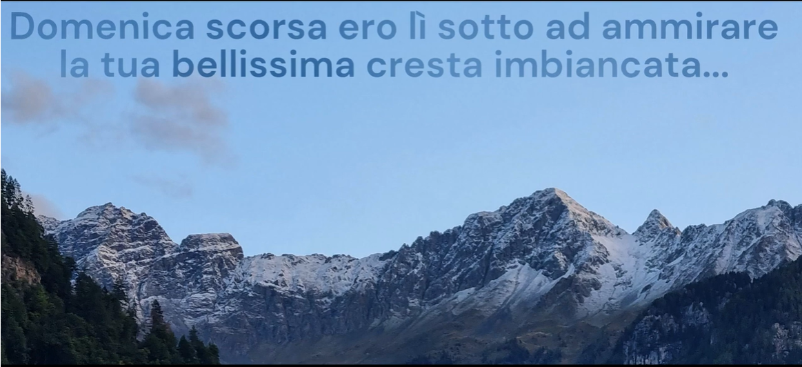 Video La cresta del monte Fleons